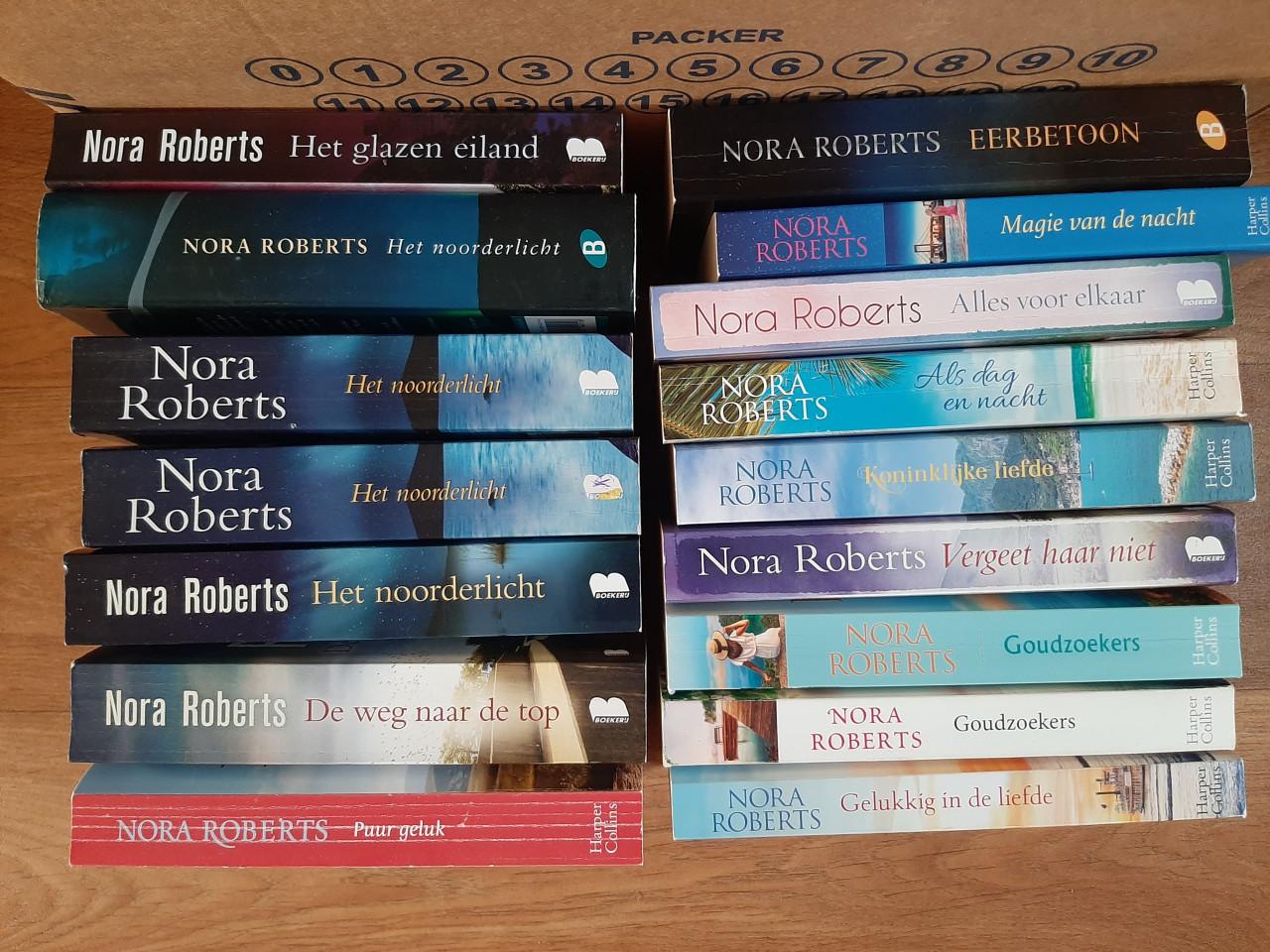 Veel Nora roberts boeken
