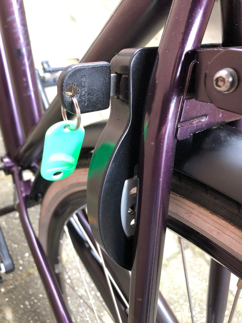 Damesfiets.
