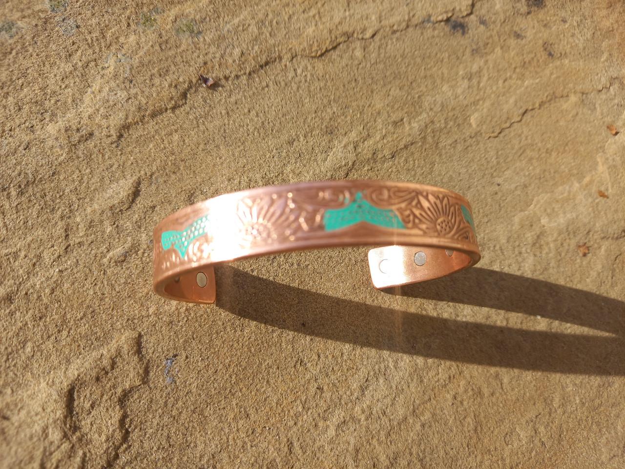 Koperen armband- nieuw