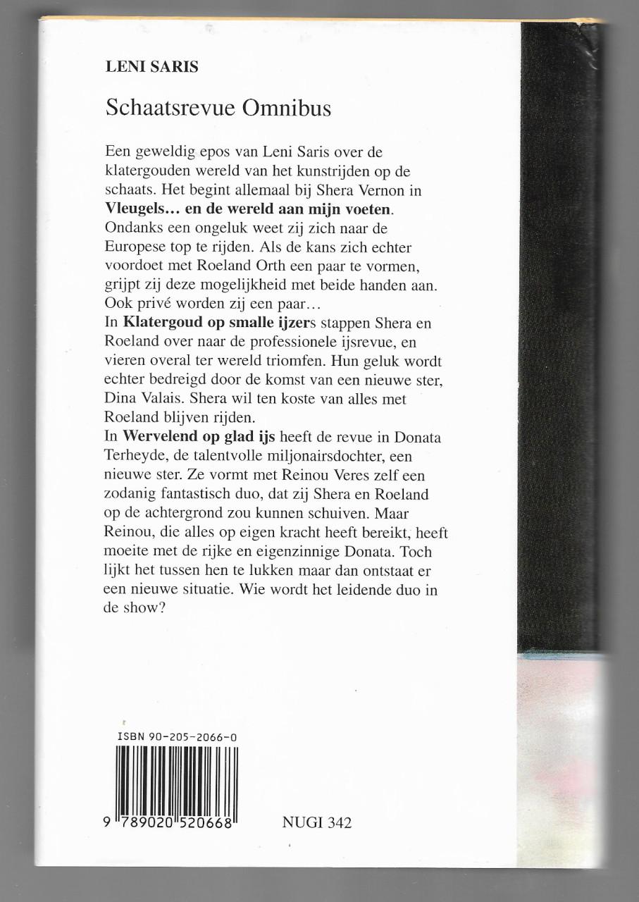 Boek B  62 Schaatsrevue  omnibus Leni Saris  443 bladzijden