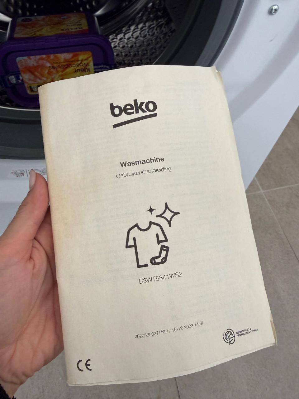 Beko wasmachine- 1 jaar oud