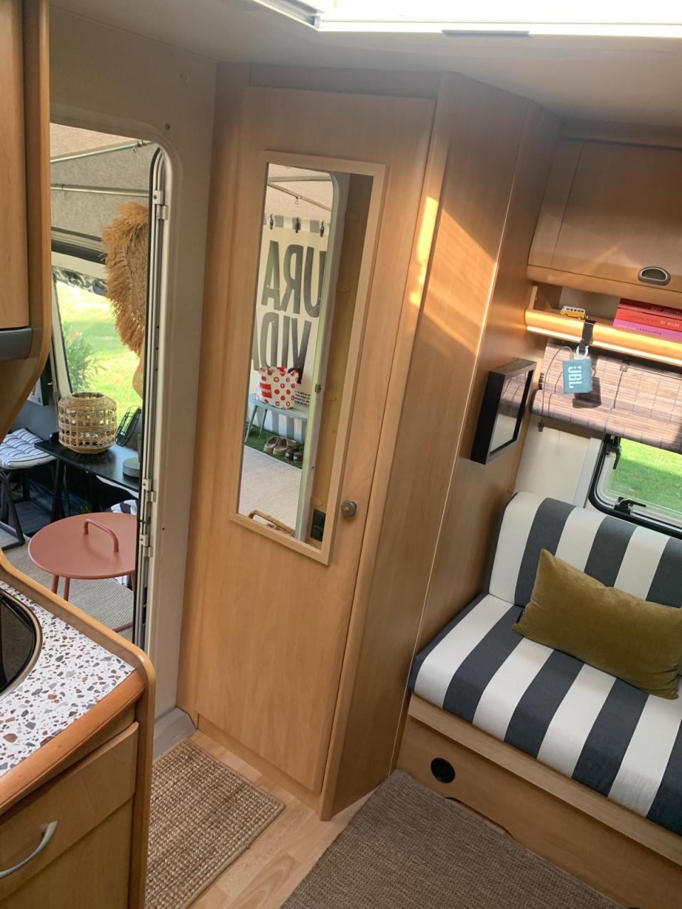 Trendy gestyld Hobby Caravan