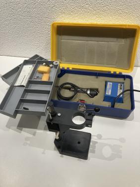 Te koop een handig Minidriil Boormachientje met transformator