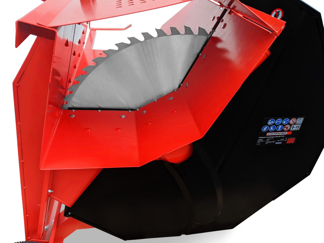 Crossfer houtzaag, afkortzaag, brandhoutzaag, cirkelzaag BKS-700/400Volt