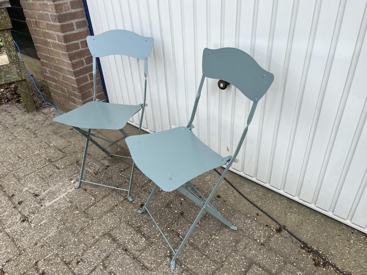 Royal Patio bistrostoeltjes van metaal