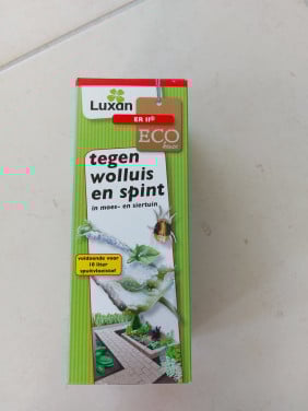 Bestrijdingsmiddel tegen wolluis en sprint