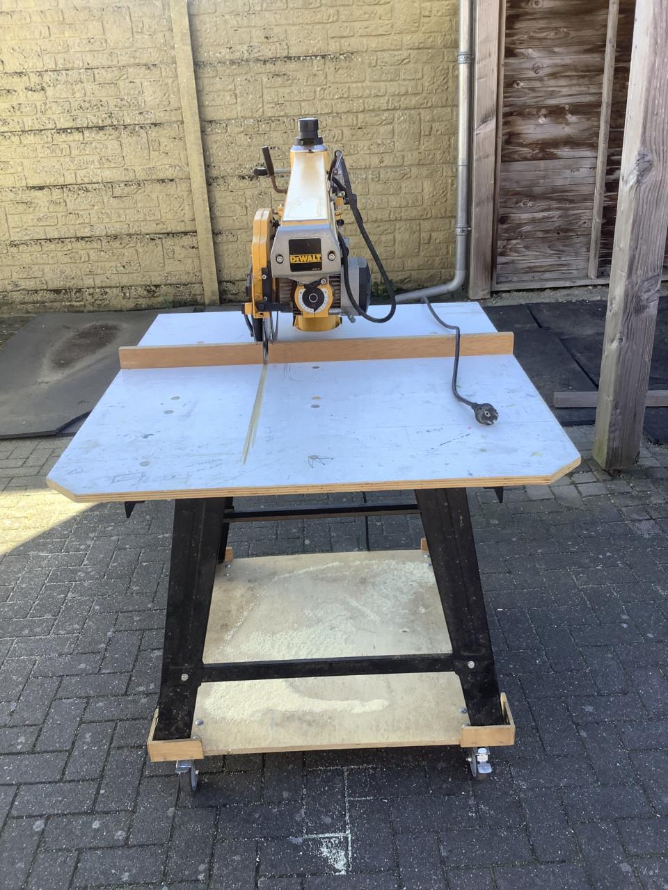 Dewalt DW721 Radiaalzaag Afkortzaag