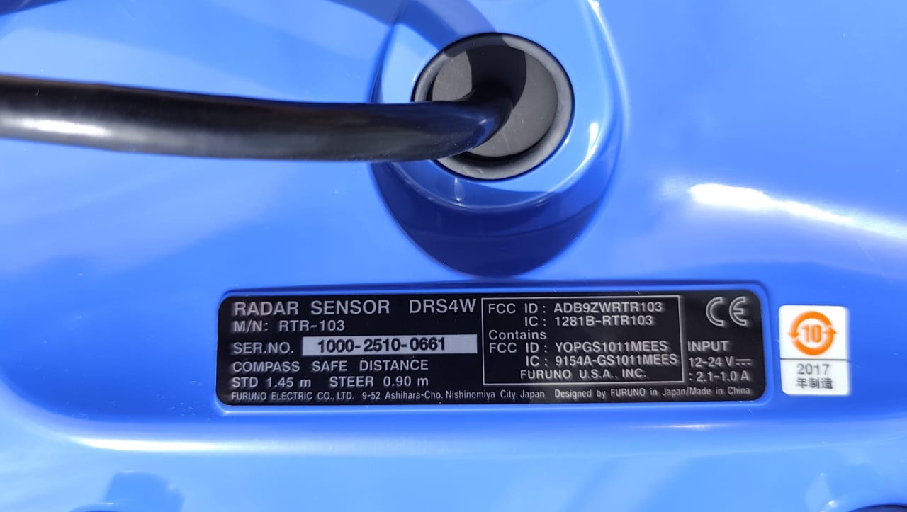 Radar FURUNO WIFI DRS4W