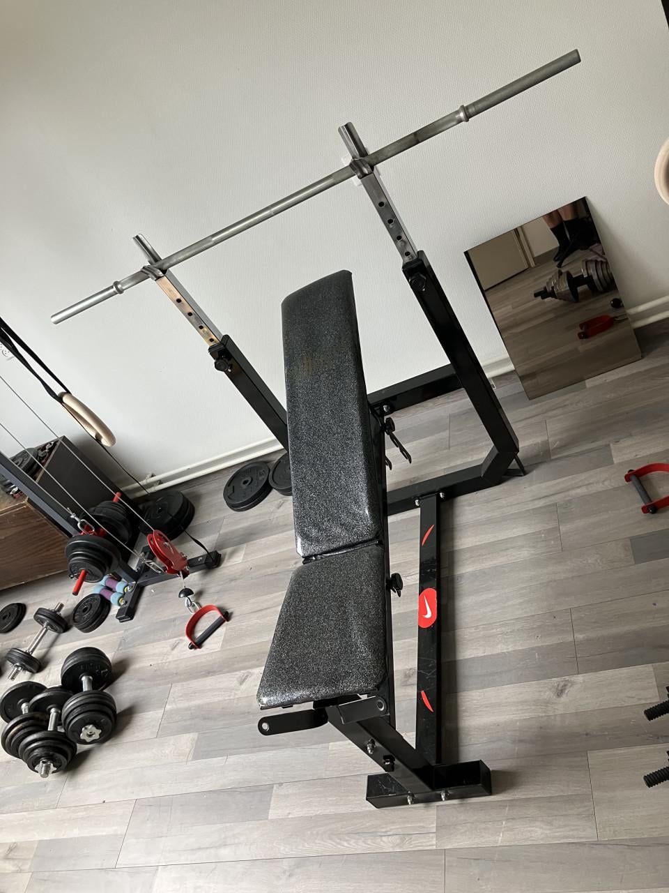 Fitness bank verstelbaar