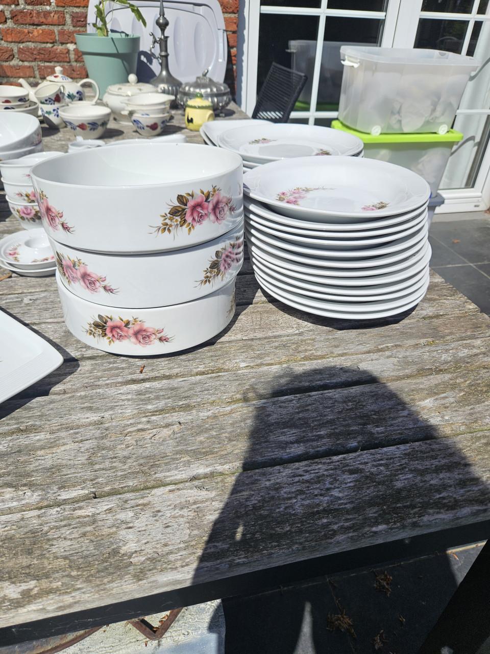 Antiek servies Royal Schwabap