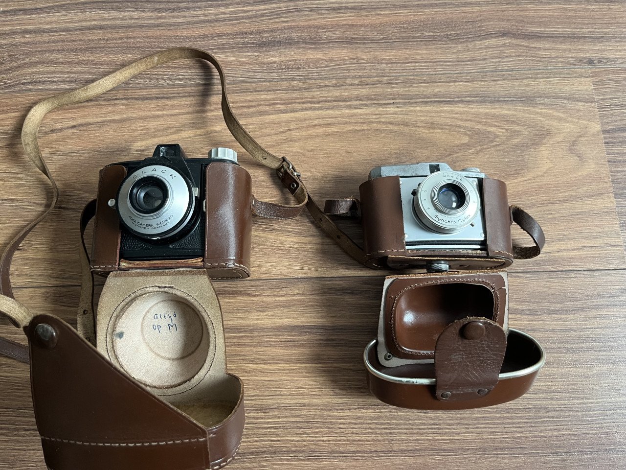 5x analoge fotocamera's