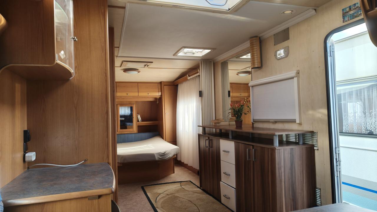 Weippert 655  2000 bj-  Ideale caravan voor seizoenplaats