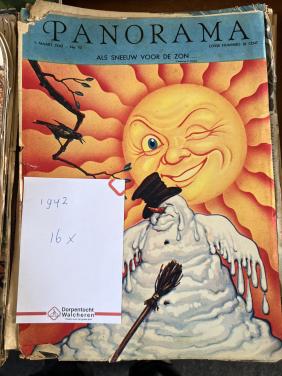 Vintage Panorama tijdschriften '30 '40 '50-jaren