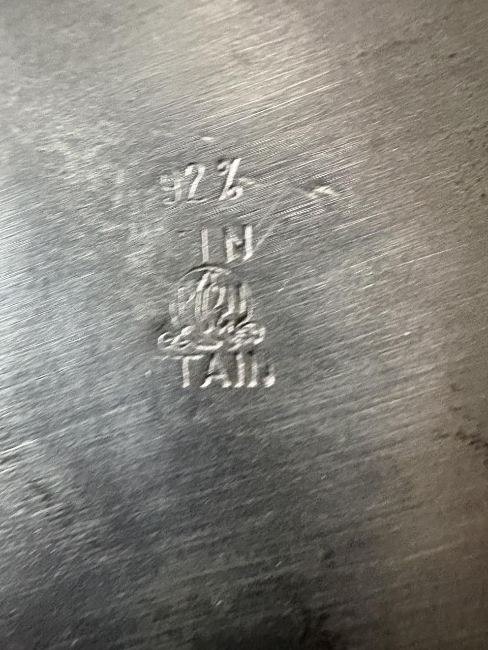 Tinnen bord jubileum ZLM