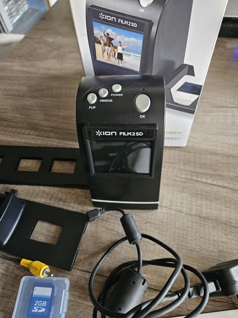 Zgan complete ION Foto- en Diascanner in zeer goede staat...