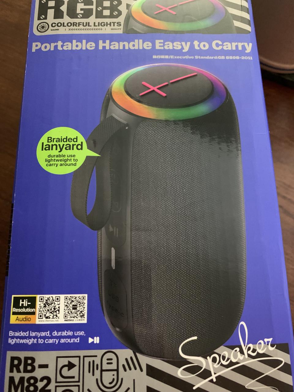 Remax PartyLight draadloze speaker - Nieuw