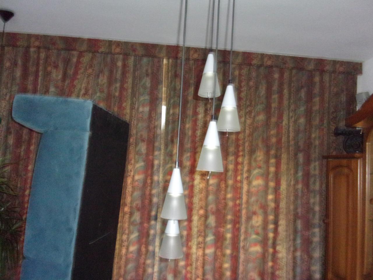Hanglamp metaal/glas