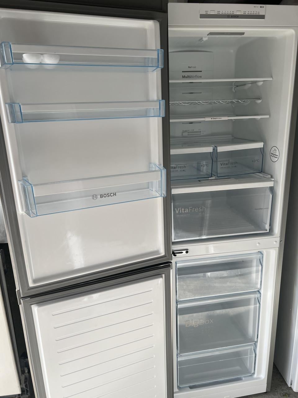 Bosch Nofrost koel vriescombinatie Koelkast vriezer 185x60x65 cm Klasse A++