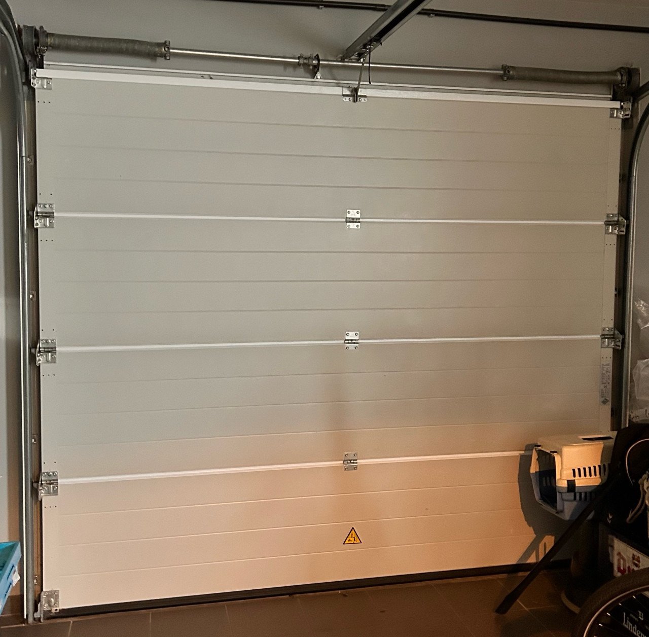Garagepoort compleet of alleen de motor met bediening.
