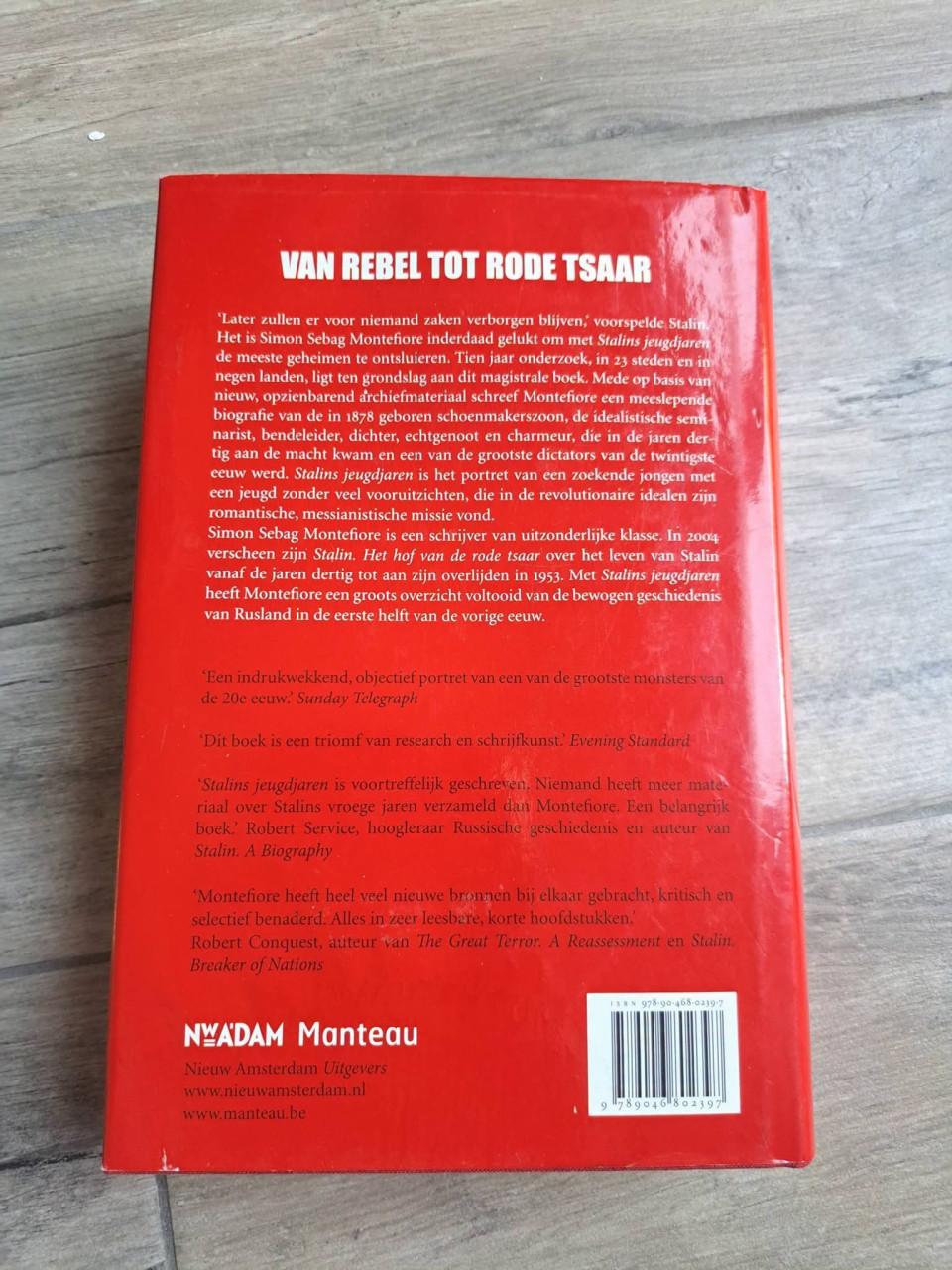 Stalins jeugdjaren Van rebel tot rode tsaar van Simon Sebag Montefiore