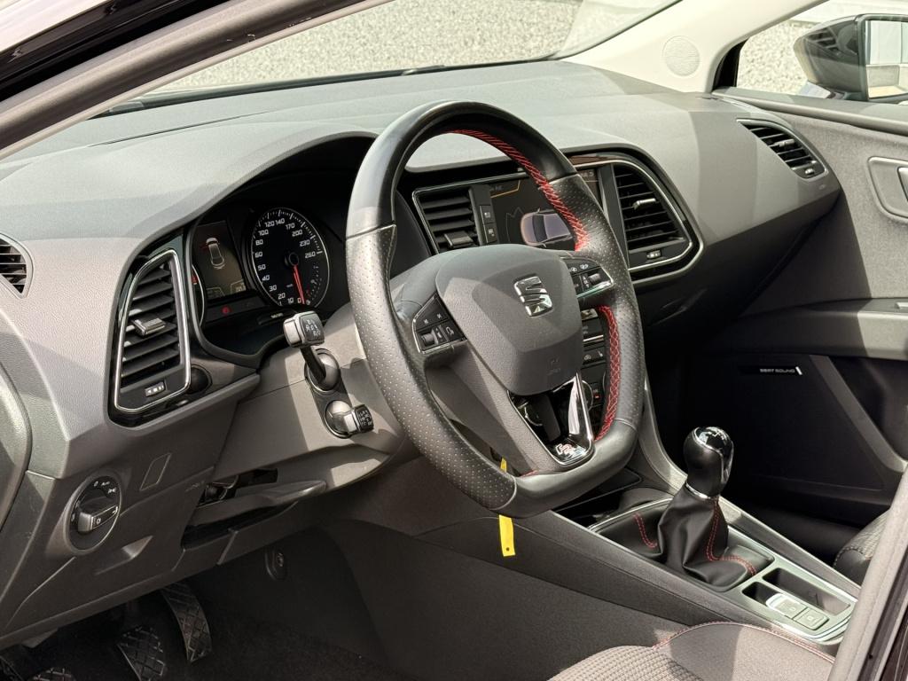 Seat Leon 1.4 ecotsi fr | stoelverwarming | half leder | seat sound | achte