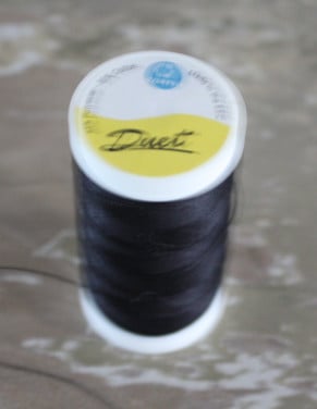 Klos garen zwart handgaren