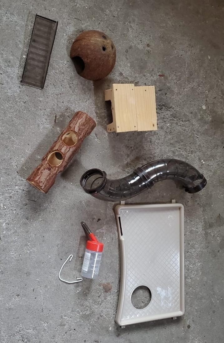 Hamsterkooi met veel extra's