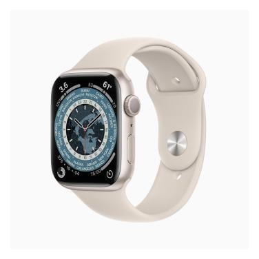Apple Watch Series 7 in het wit - 41 mm | GPS
