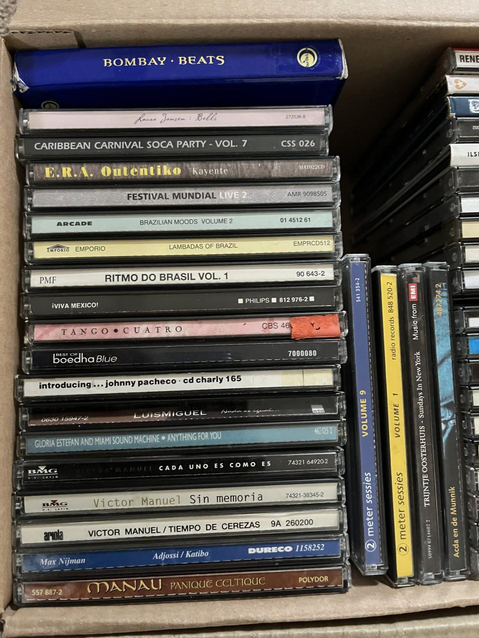 Collectie zeer diverse cd's.