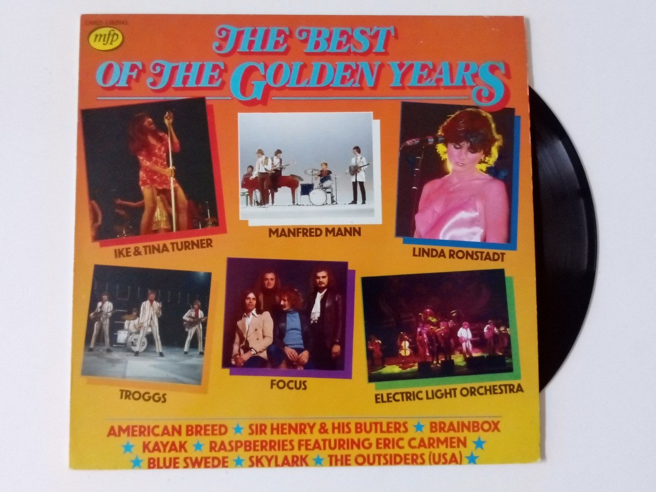 Set 4 LP's waaronder ABBA Greatest Hits