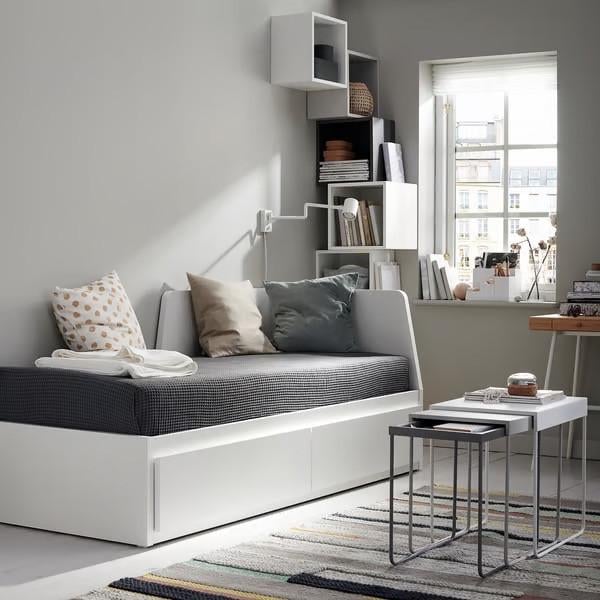 Bed bedbank IKEA Flekke 80x200