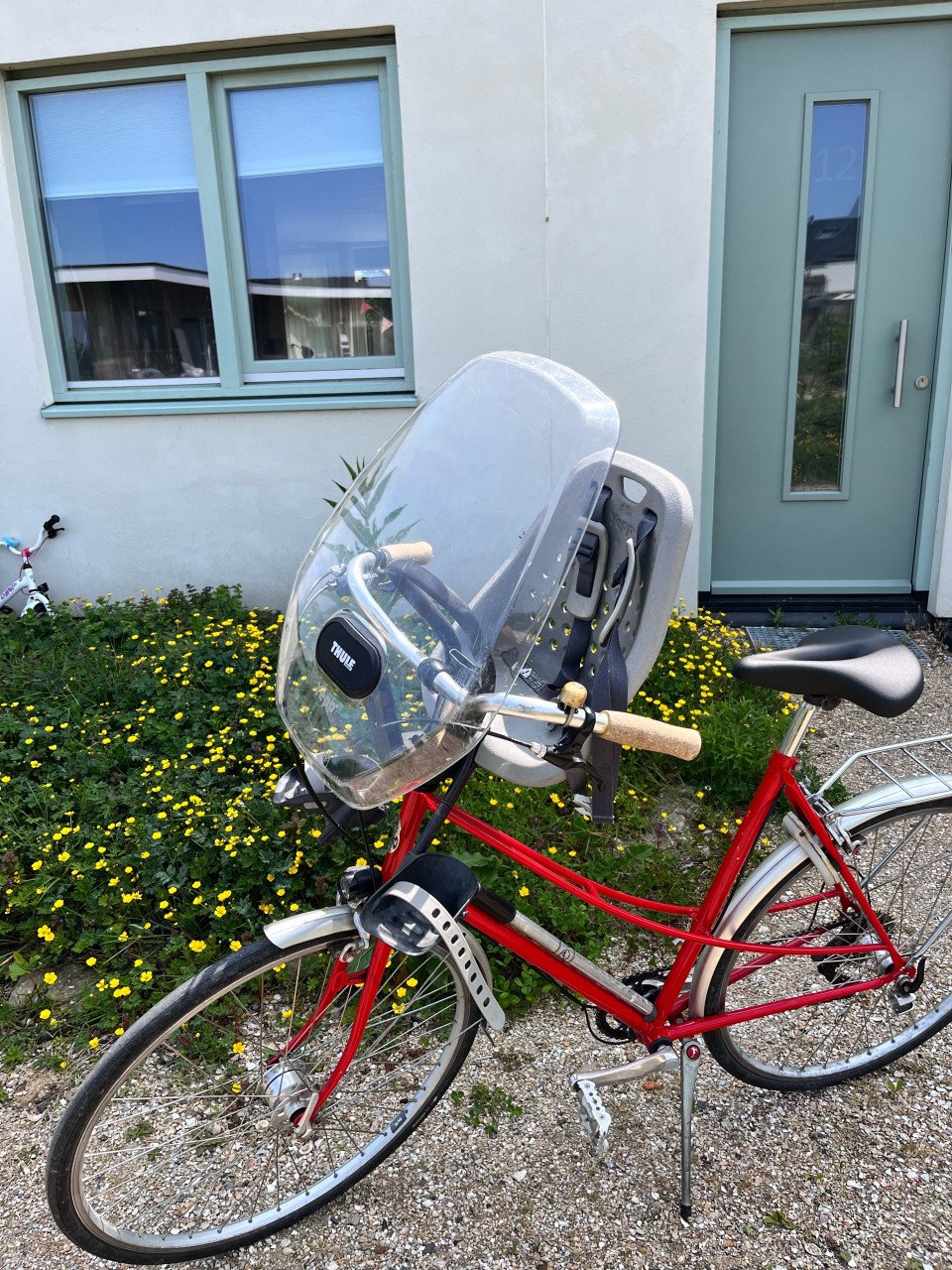 Fietstoeltje voorzitje met windscherm Yepp