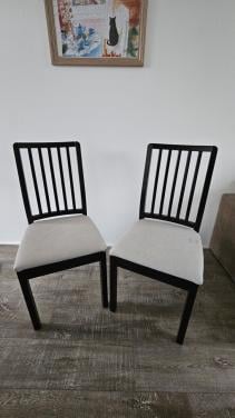 2x IKEA EKEDALEN stoelen