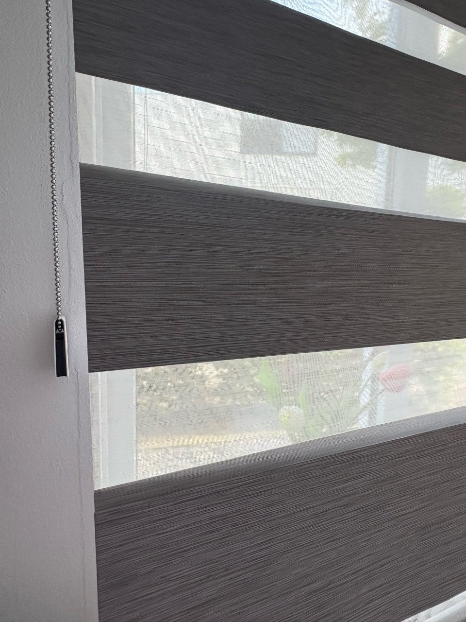 Luxaflex duo rolgordijn 2 stuks grijs