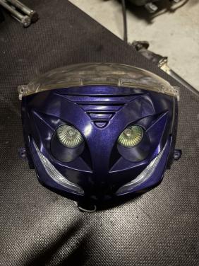 Piaggio Zip boos/blij kijker