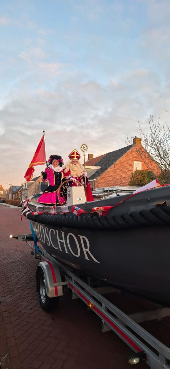 Huisbezoek van de Sint en Piet
