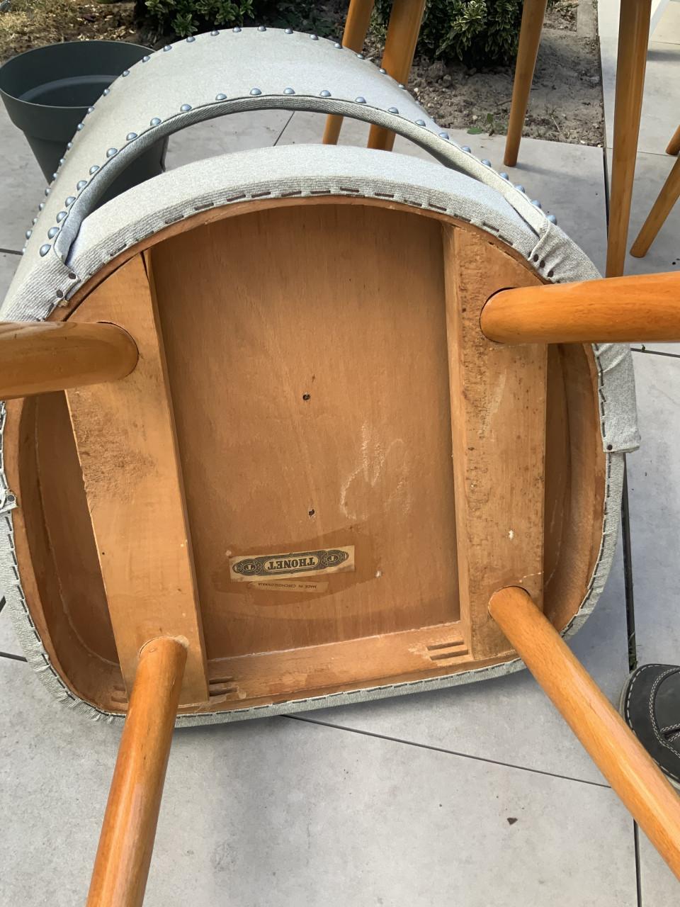 Design stoelen Thonet retro brocant