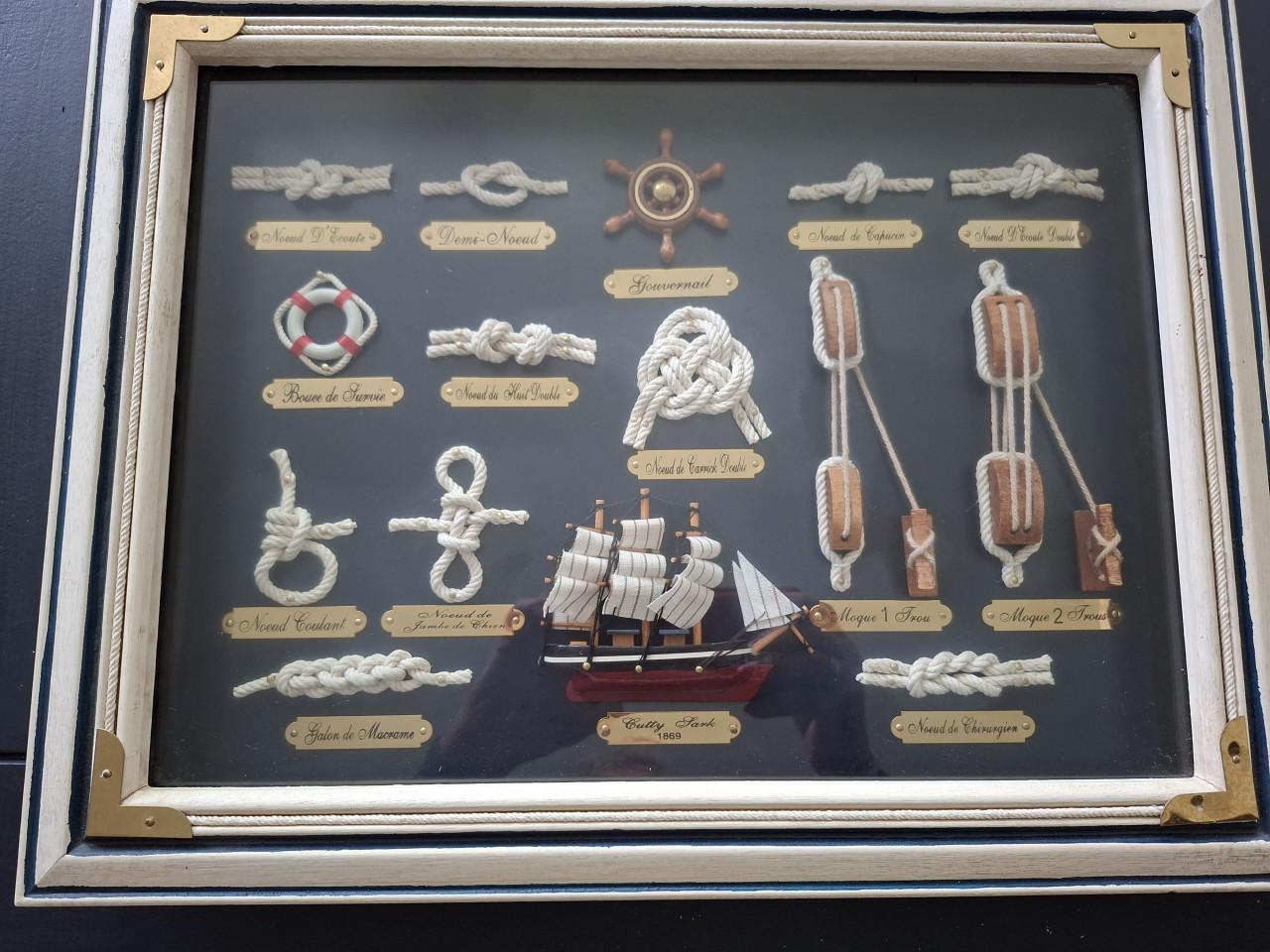 Diorama knopenbord Cutty Shark