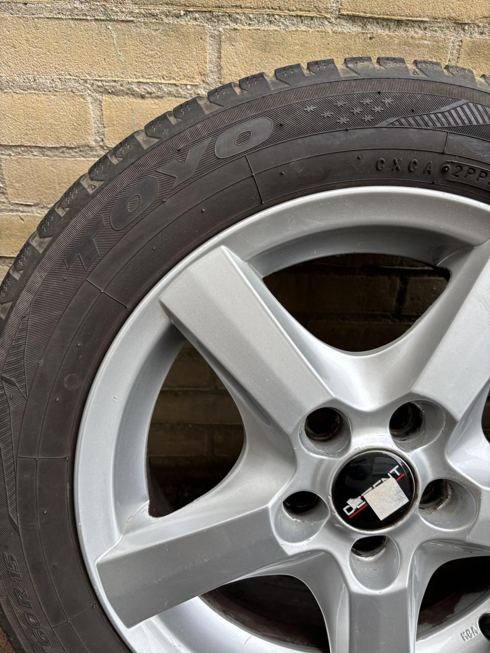4 I.z.g.st Aluminium velgen met z.g.a.n winterbanden