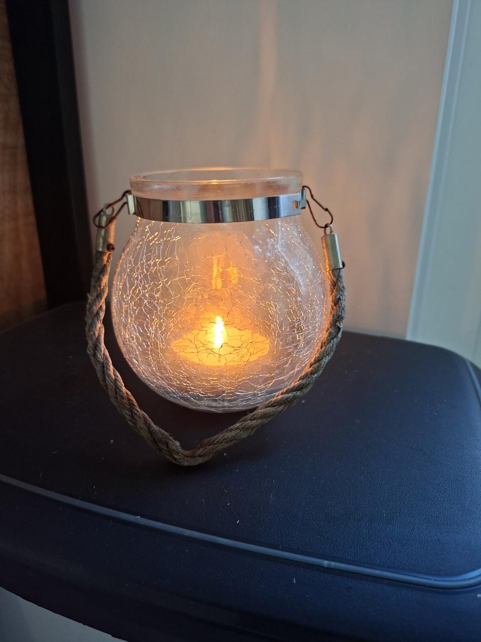 Grote zware glazen bol