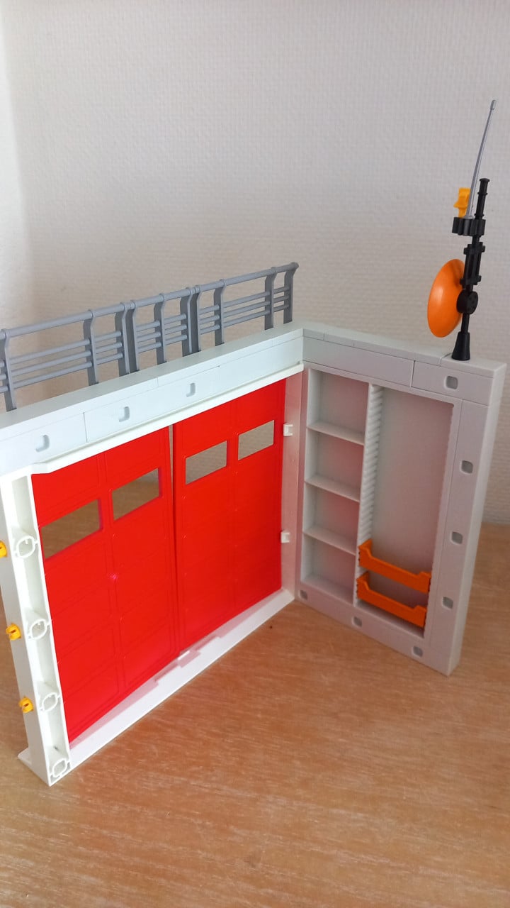 Playmobil uitbreiding brandweerkazerne setnr 9803