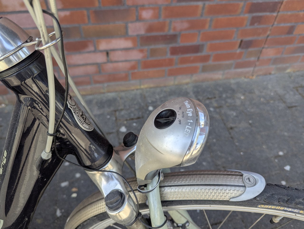 Te Koop Gazelle damesfiets met fietstassen