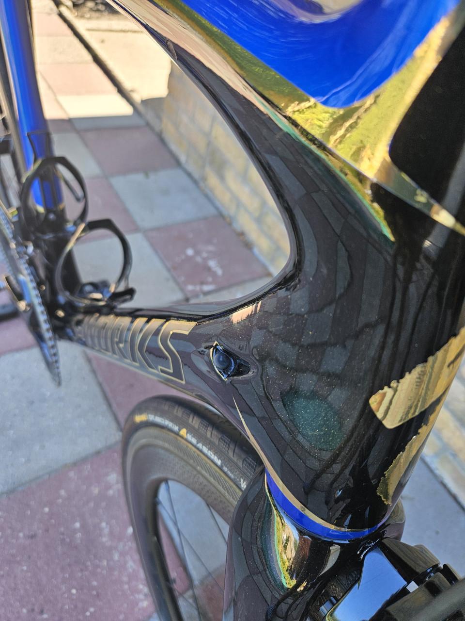 Specialized S-Works Tarmac - Nibali Shark Ed. - Zipp 404 - Dura-Ace Di2