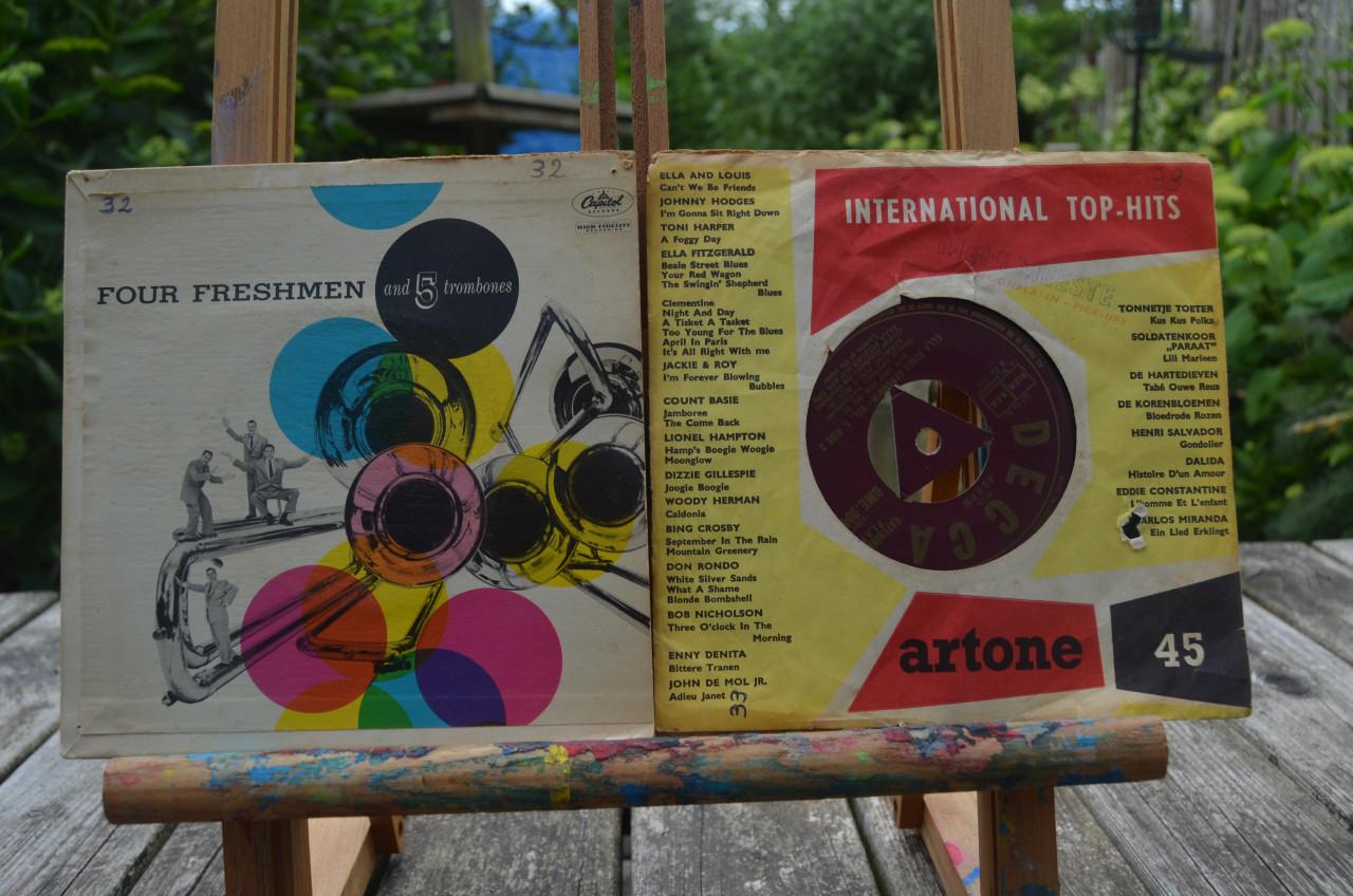 Ca. 80 Jazz singles jaren '50, '60, '70 (2)