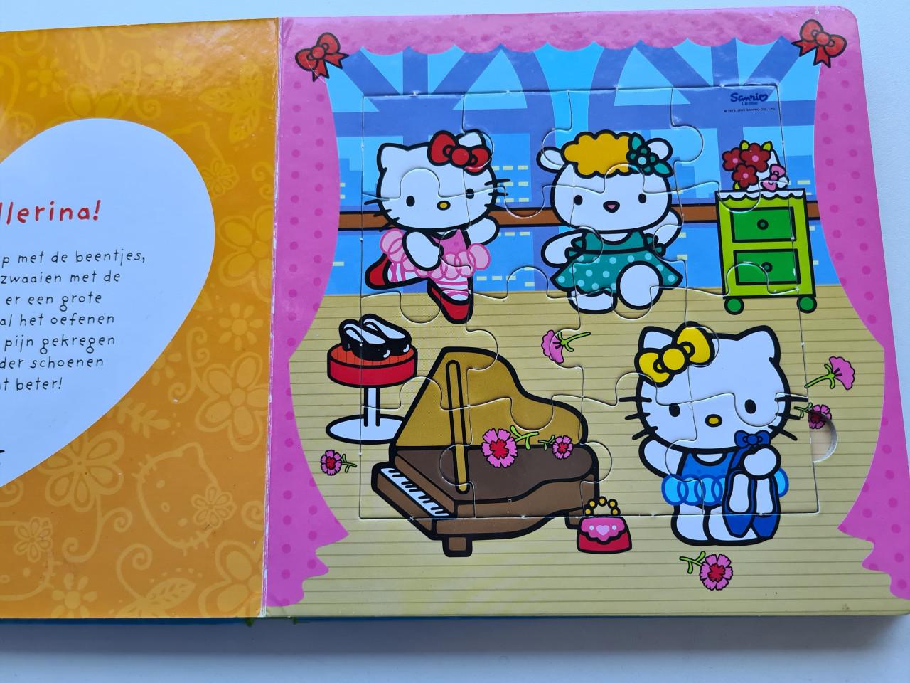 Puzzelboek van Hello Kitty - puzzelkriebels door Standaard Uitgeverij