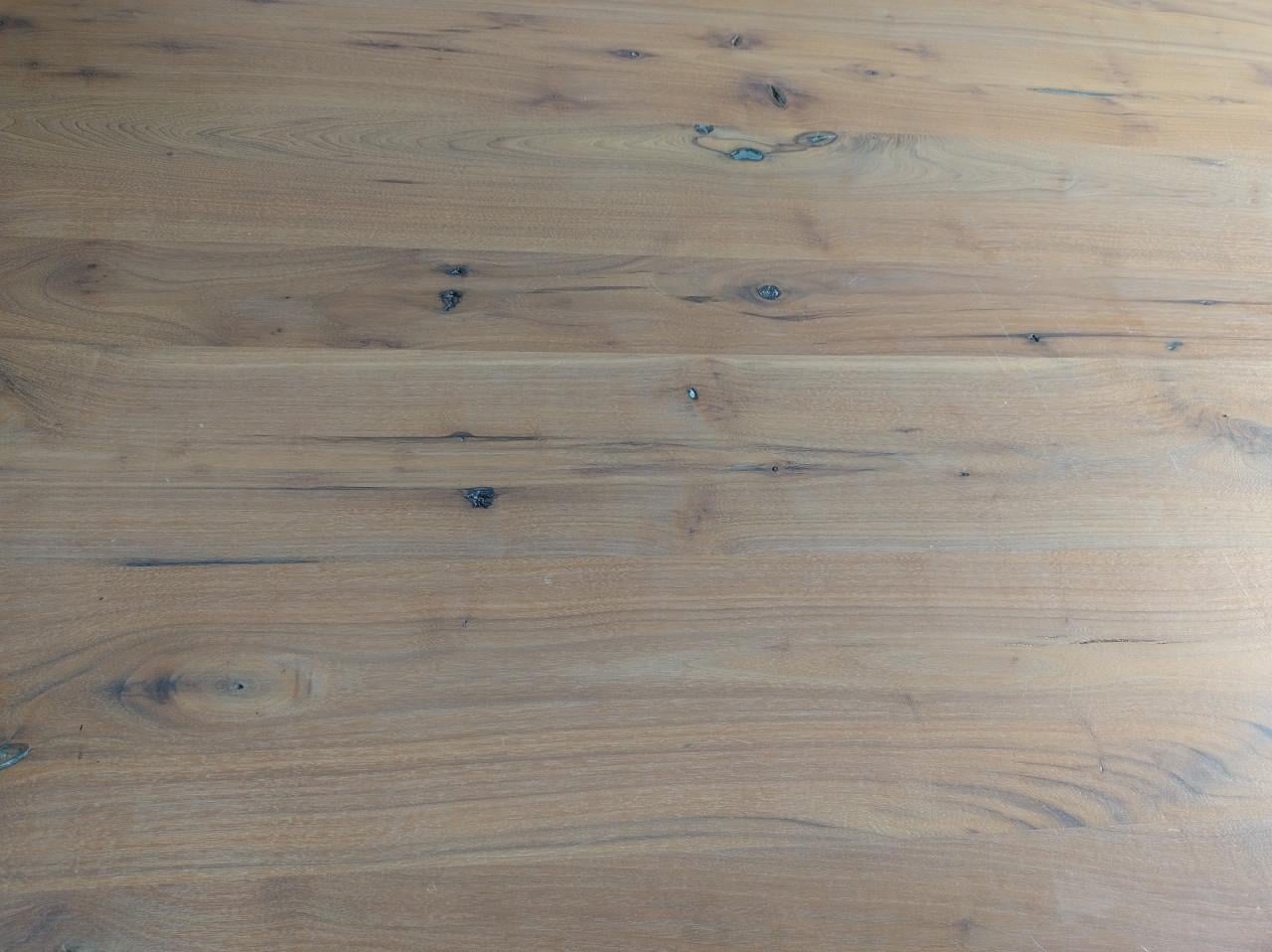 Zgan grote eetkamertafel, afmeting 100 x 220 cm