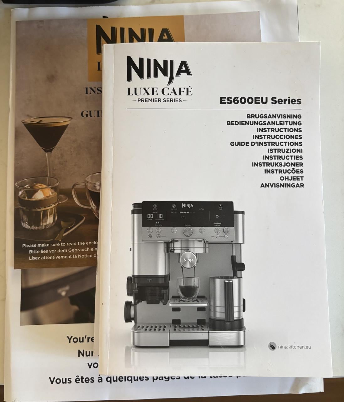 Super mooie Ninja koffiemachine Ninja Luxe Café Premier601nog geen jaar oud