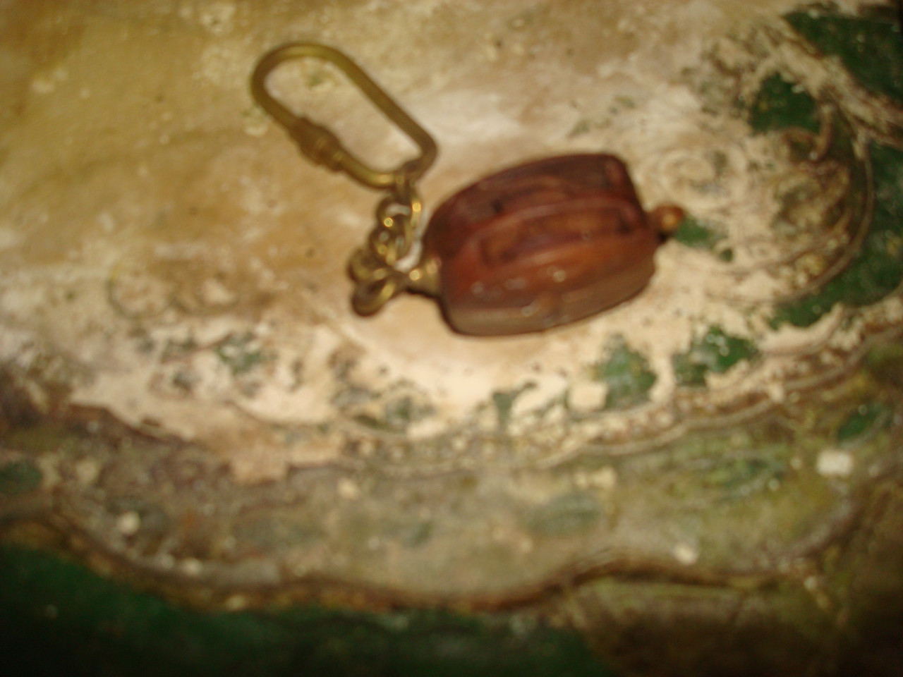 Blokje sleutelhanger
