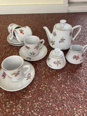 Kinder theeserviesje van Van Nelle