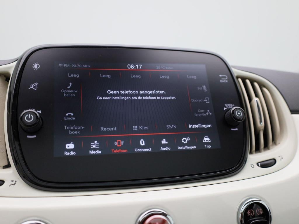 Fiat 500 1.0 hybrid star | panorama dak | dab | lmv | cruise control | airc